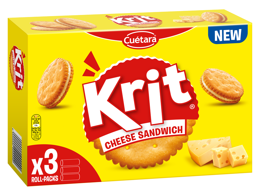  KRIT CHEESE SANDWICH 405G